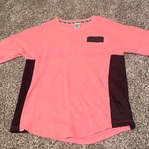 Pink long sleeve shirt size small